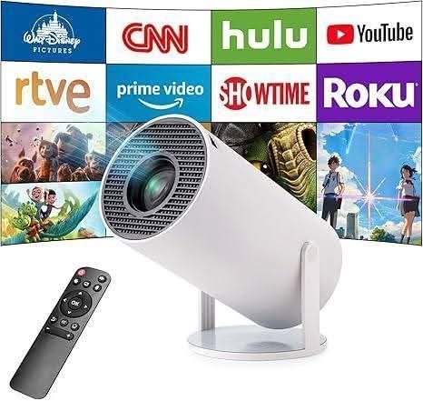 Magcubic HY300 4K Smart Mini Projector – Android 11, WiFi 6, Bluetooth 5.0 Portable Home Theater - Image 3