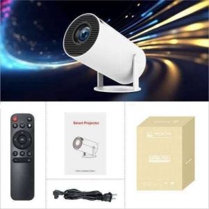 Magcubic HY300 4K Smart Mini Projector – Android 11, WiFi 6, Bluetooth 5.0 Portable Home Theater