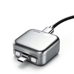 Smart Auto Disconnect Type-C Adapter – 140W Fast Charging & Overcharge Protection