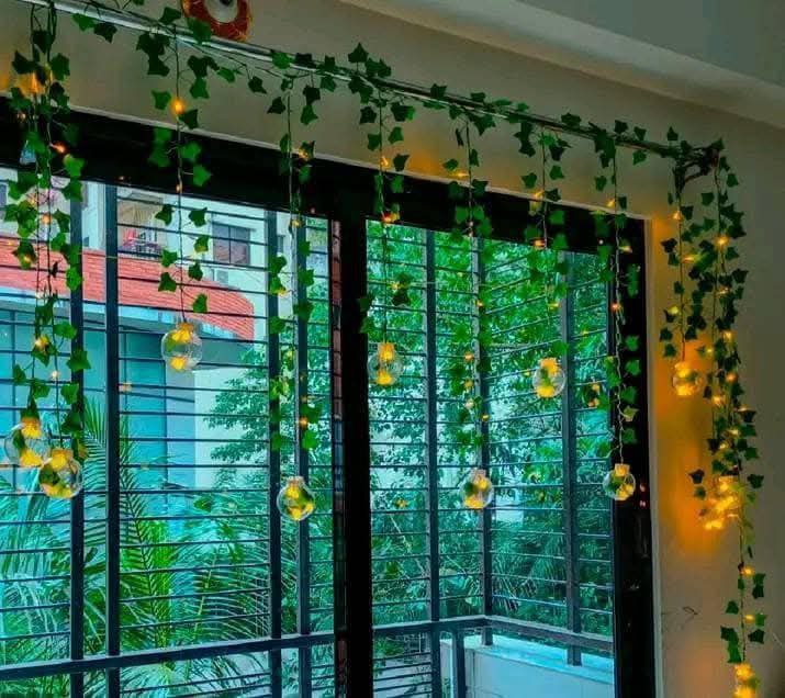 Wish Ball Leaf Curtain LED Light 15+ Feet Decorative Fairy String Light (12 Ball) - Bikdoo Wish Ball Leaf Curtain LED Light 15+ Feet Decorative Fairy String Light (12 Ball) - Image 4