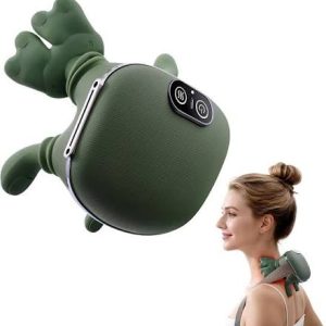 FH-670 Hand Shoulder & Neck Massager, Rechargeable 3D Shiatsu Massager with Heat Therapy