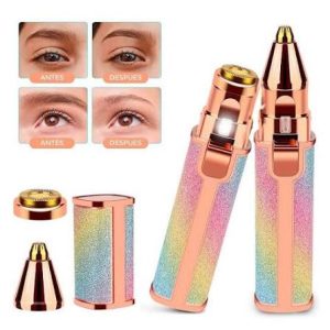 Blawless Battery Operated Eyebrow Trimmer Shaver for Ladies 2-in-1 Facial Hair Remover