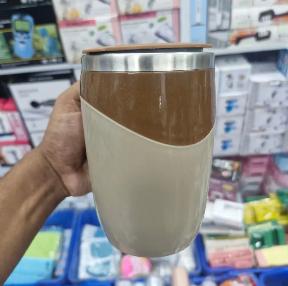 Multi-Functional Magnetized Stirring Cup Rechargeable 380ml – Automatic Self Stirring Coffee Mug - Image 4