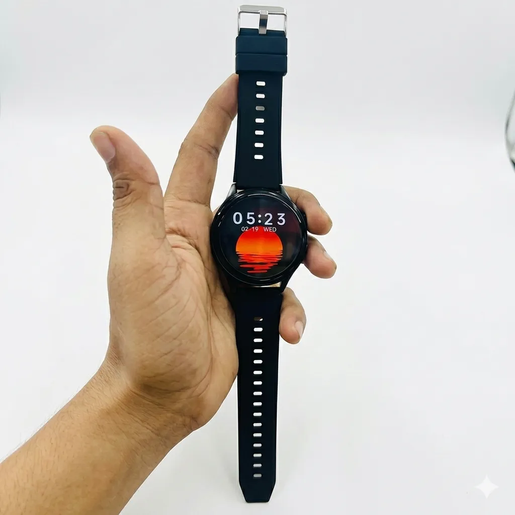 BW16 SIM Smart Watch with Camera, Bluetooth Calling Smartwatch, Health Tracker with Premium Strap - Image 3