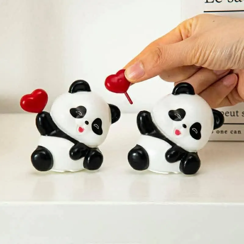 Panda Love LED Lamp, Cute Silicone Night Light for Bedroom, Gift & Home Decoration - Image 3