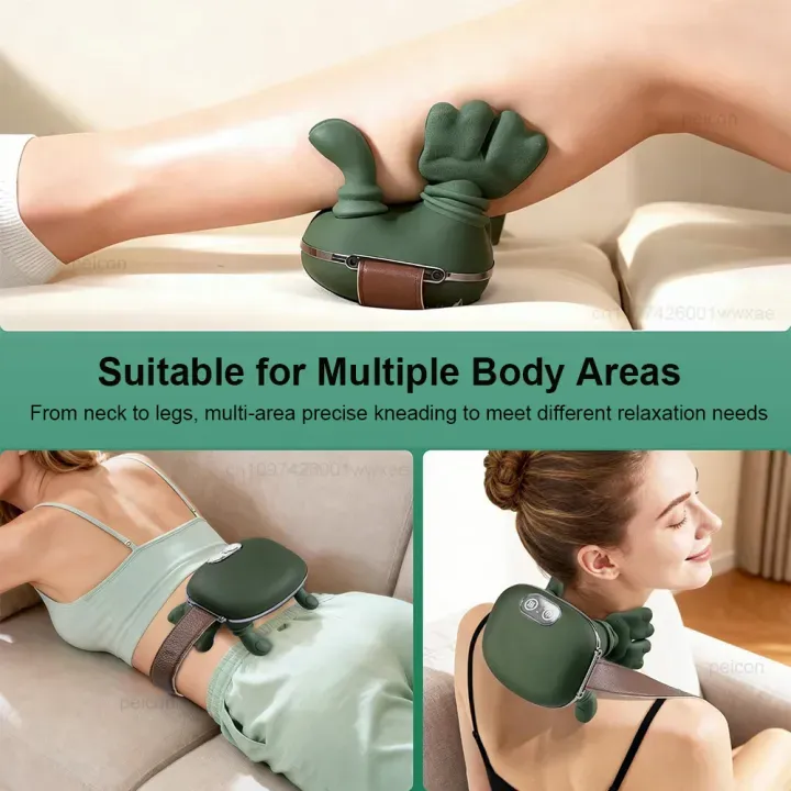 FH-670 Hand Shoulder & Neck Massager, Rechargeable 3D Shiatsu Massager with Heat Therapy - Bikdoo FH-670 Hand Shoulder & Neck Massager, Rechargeable 3D Shiatsu Massager with Heat Therapy - Image 4