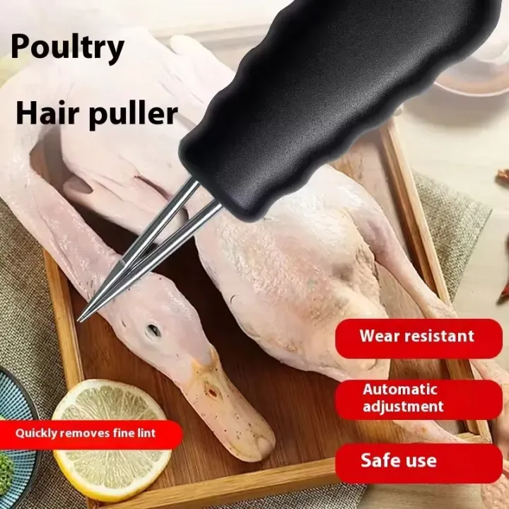 Electric Poultry Hair Puller Rechargeable, Stainless Steel Chicken & Duck Feather Hair Remover - Bikdoo Electric Poultry Hair Puller Rechargeable, Stainless Steel Chicken & Duck Feather Hair Remover