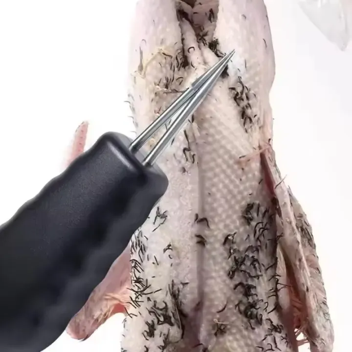 Electric Poultry Hair Puller Rechargeable, Stainless Steel Chicken & Duck Feather Hair Remover - Bikdoo Electric Poultry Hair Puller Rechargeable, Stainless Steel Chicken & Duck Feather Hair Remover - Image 2