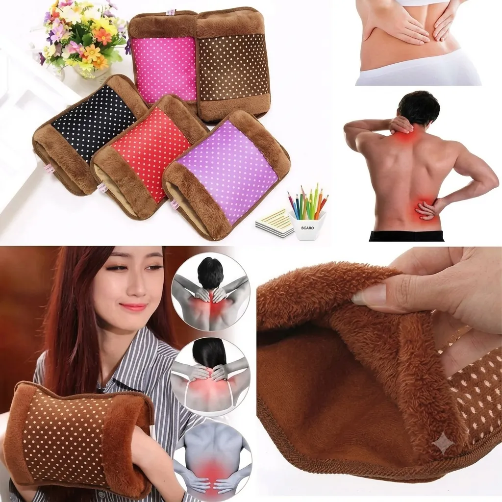 Electric Hot Water Bag Rechargeable, Portable Heating Pad for Pain Relief & Muscle Therapy - Bikdoo Electric Hot Water Bag Rechargeable, Portable Heating Pad for Pain Relief & Muscle Therapy - Image 4